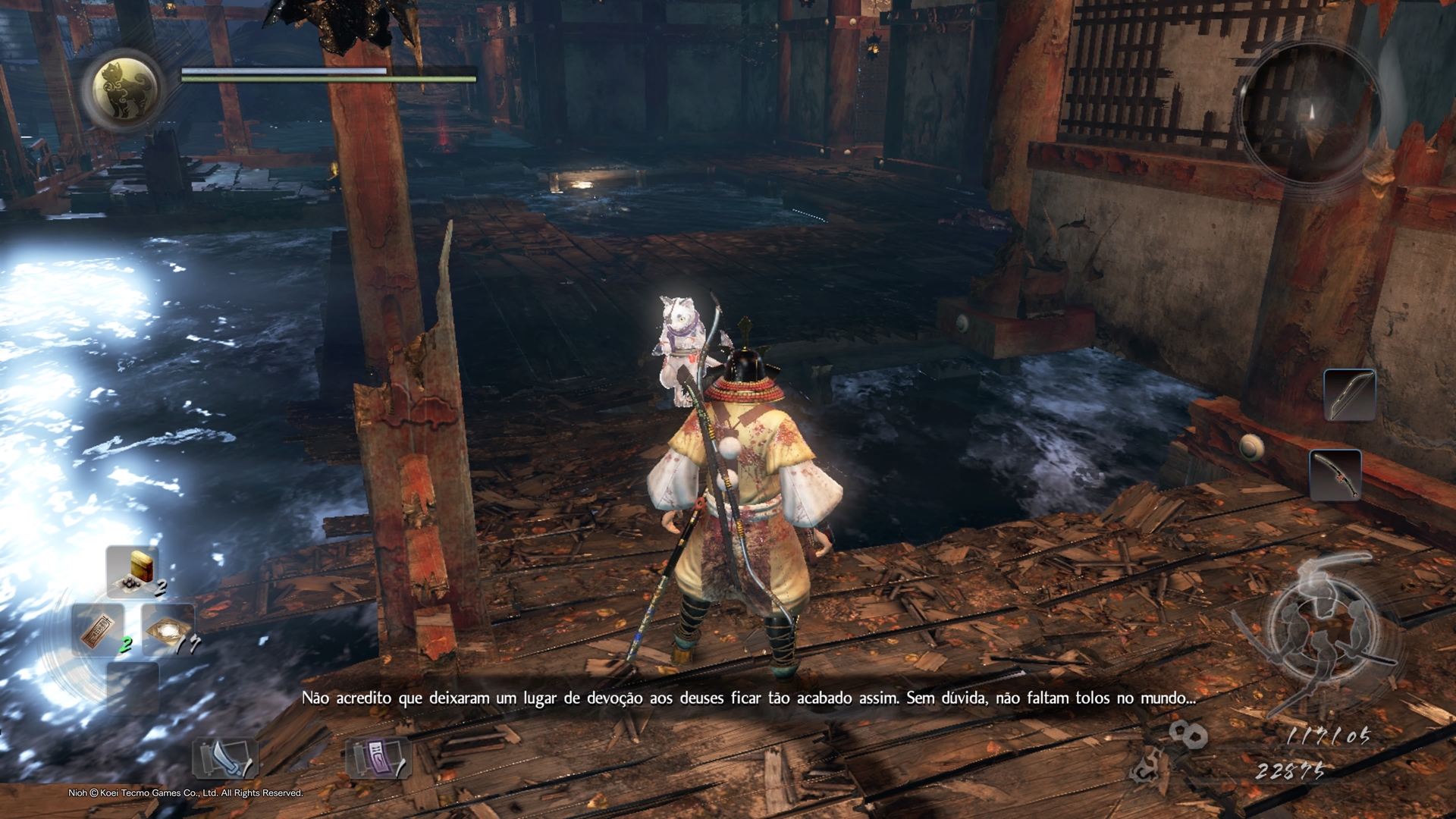 Supremo, viciante e visceral: Nioh é tudo isso e mais um pouco
