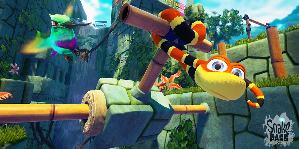 Cobrinha esperta: Snake Pass ganha trailer do quarto e último mundo do jogo