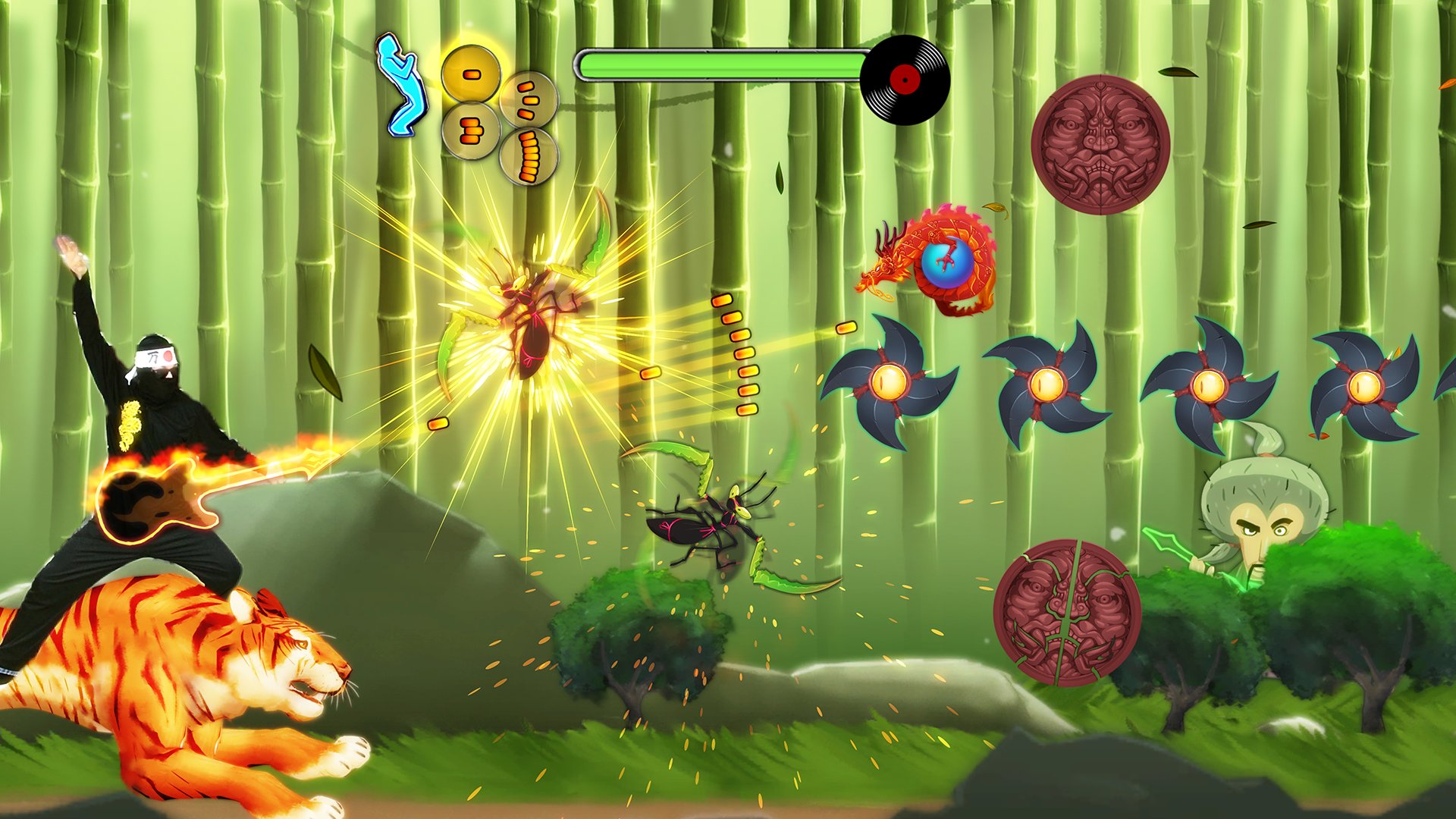 Conheça Air Guitar Warrior, exclusivo de XOne que mistura shmup e música