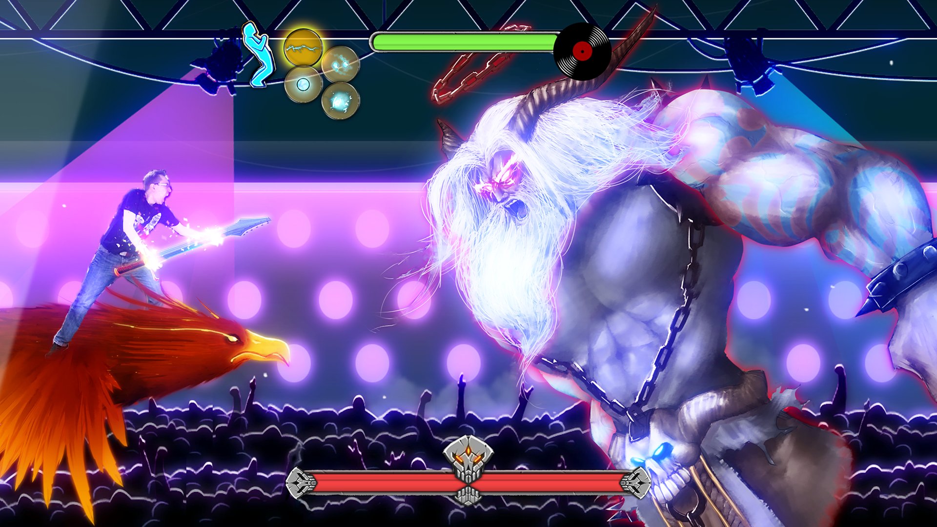 Conheça Air Guitar Warrior, exclusivo de XOne que mistura shmup e música