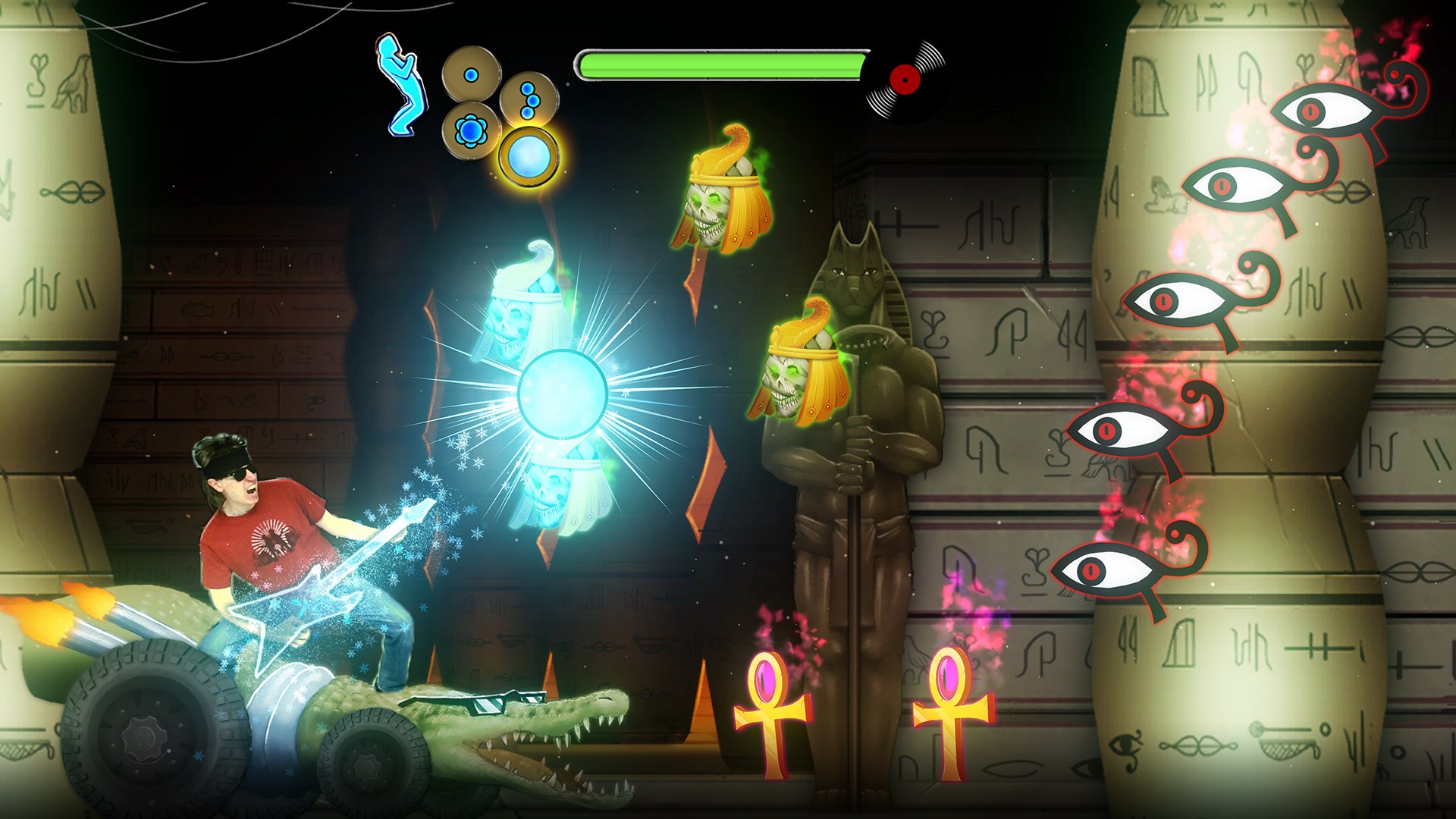 Conheça Air Guitar Warrior, exclusivo de XOne que mistura shmup e música