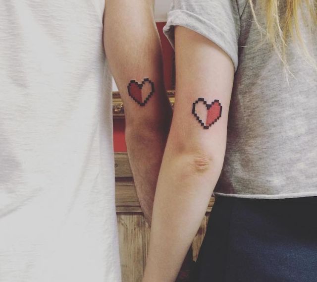 23 tatuagens de casal para você arrasar com o seu mozão
