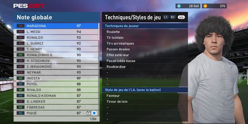 Maradona no PES 2017? Konami responde: 'está tudo dentro da legalidade'