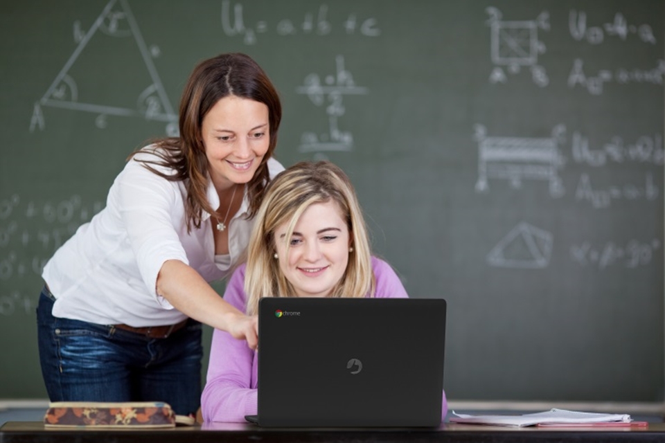 Imagem de: Positivo apresenta Chromebook com foco em educação