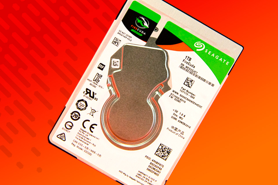 Imagem de: Review: SSHD Seagate FireCuda 1 TB