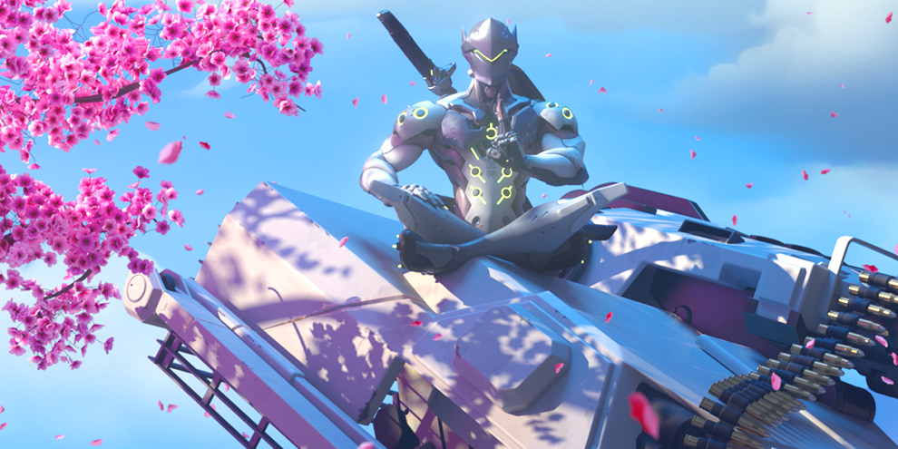 Diretamente de Overwatch, Genji é o herói que chega a Heroes of the Storm