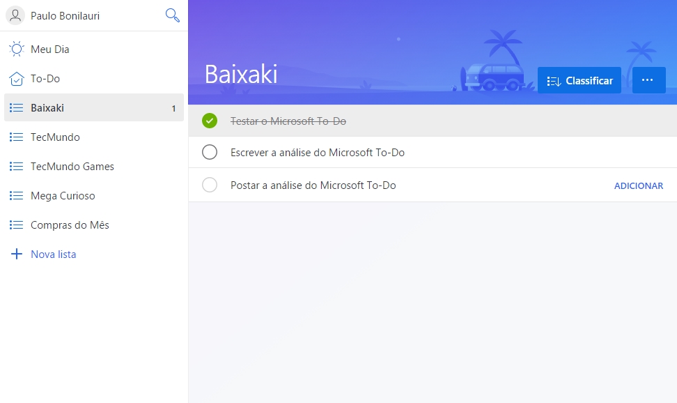 Microsoft To-Do screenshot 3
