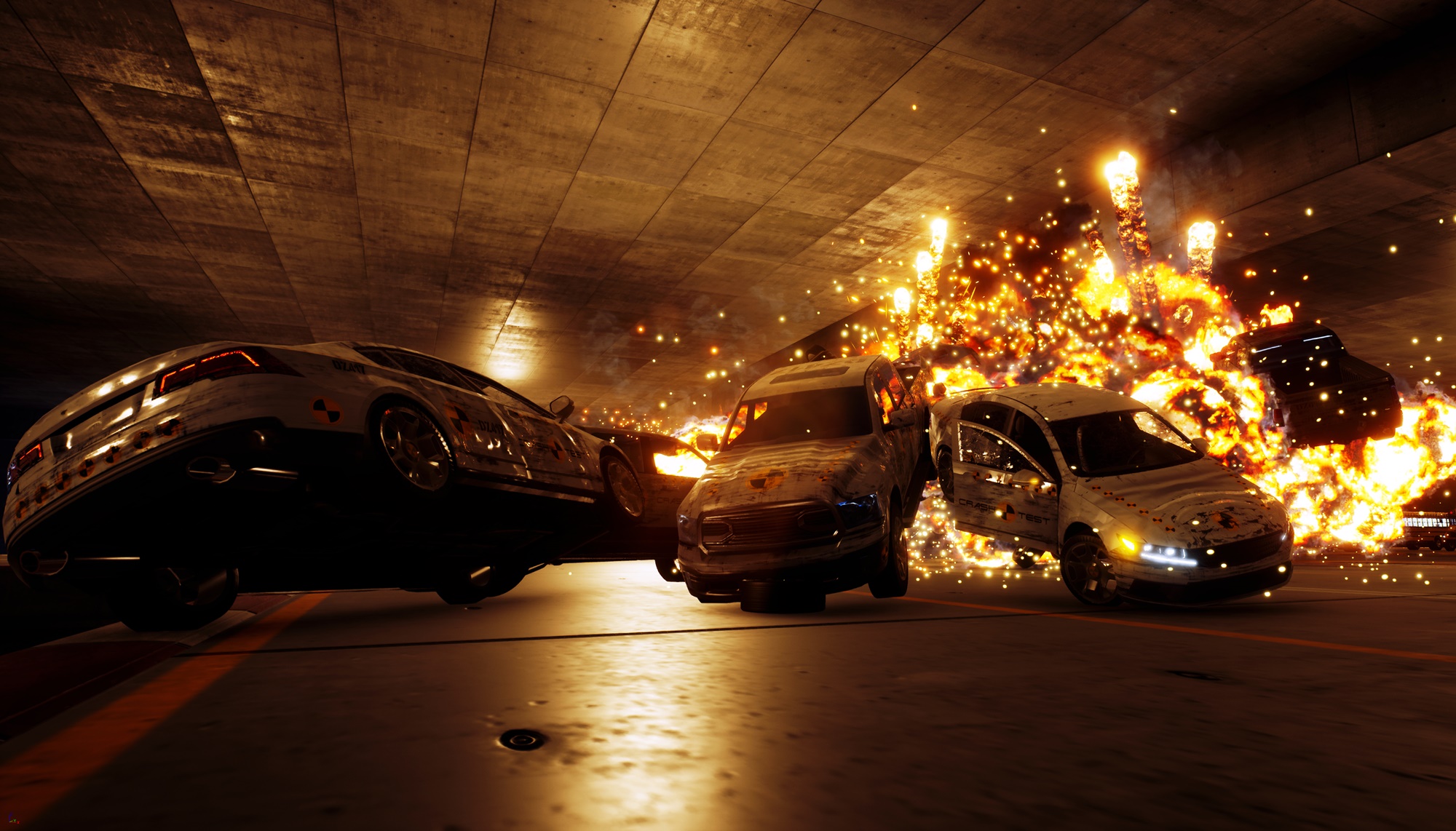 Dos criadores de Burnout, Danger Zone traz corridas destrutivas ao PS4 e PC