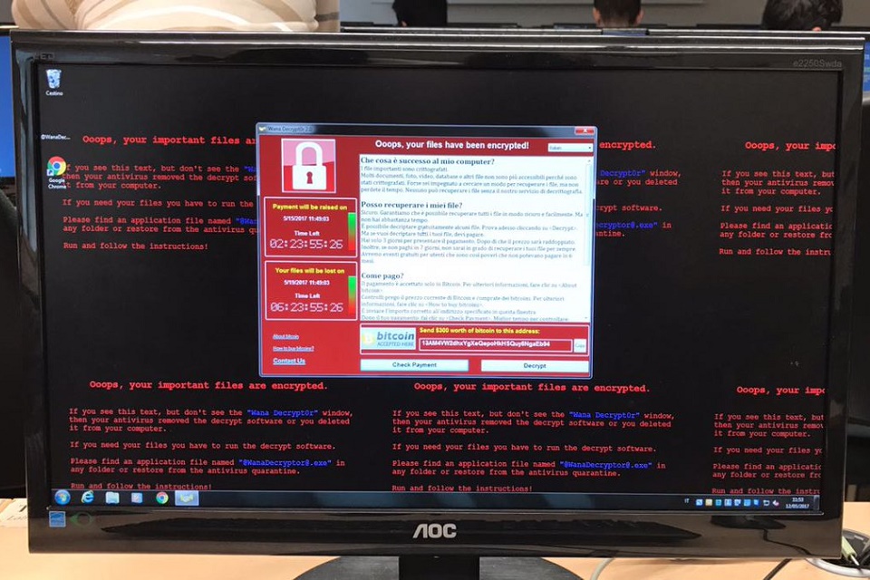 Imagem de: Microsoft confirma que ransomware WannaCry é exploit do governo dos EUA