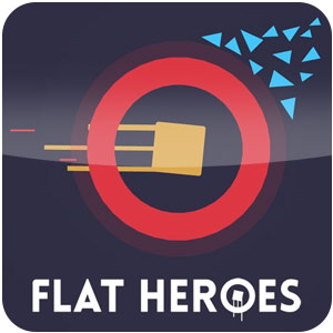 Logo Flat Heroes Ícone Logo Flat Heroes Ícone