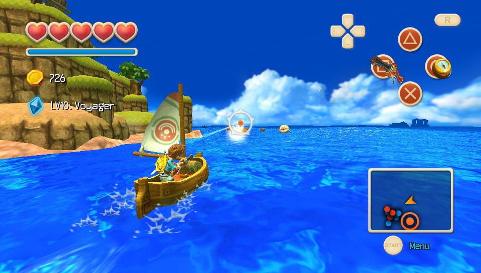 Oceanhorn: Monster of the Uncharted Seas chega hoje (17) ao PS Vita