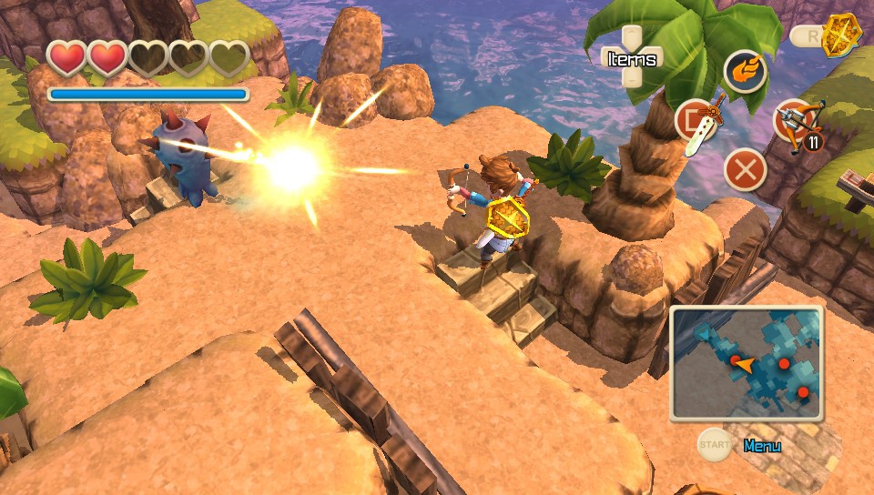 Oceanhorn: Monster of the Uncharted Seas chega hoje (17) ao PS Vita