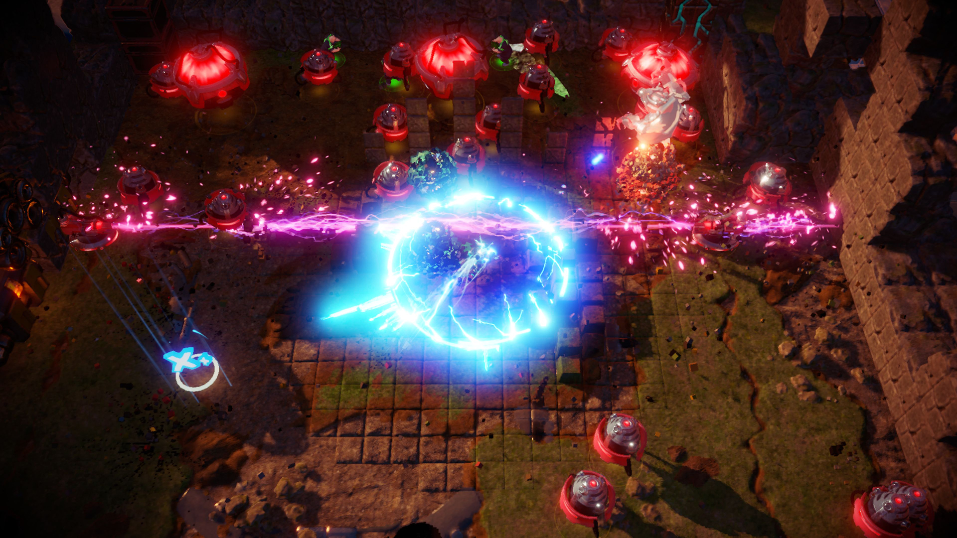 Dos criadores de Resogun, Nex Machina chega ao PC e PS4 em junho