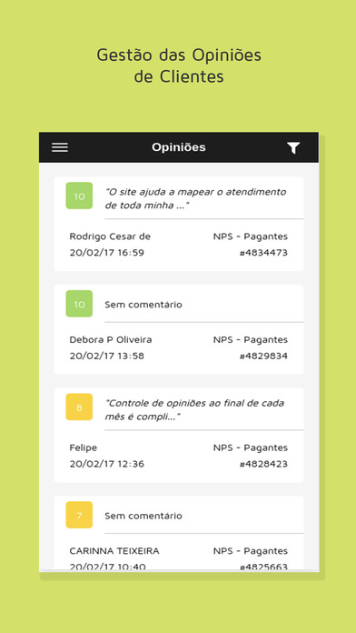 Aplicativo auxilia na gestão em mensuração da experiência dos clientes