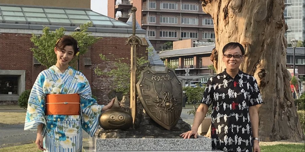 Dragon Quest ganha monumento em praça pública no Japão