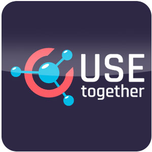 Logo Use Together Ícone Logo Use Together Ícone
