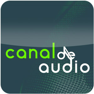 Logo Canal de Áudio Ícone Logo Canal de Áudio Ícone