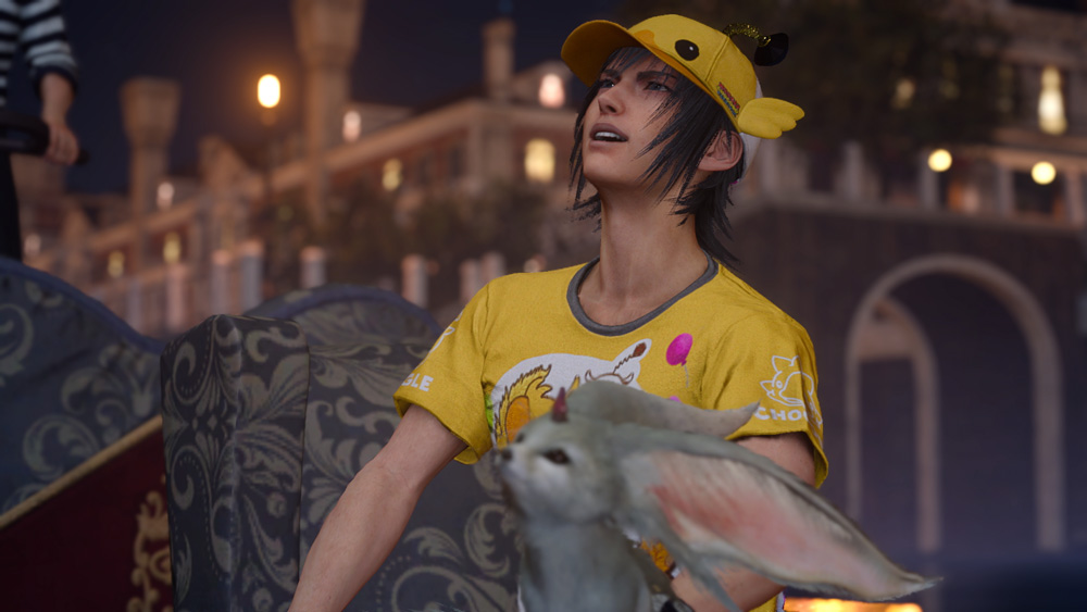 Power Rangers? Não, só as roupas da atualização 1.13 de Final Fantasy XV