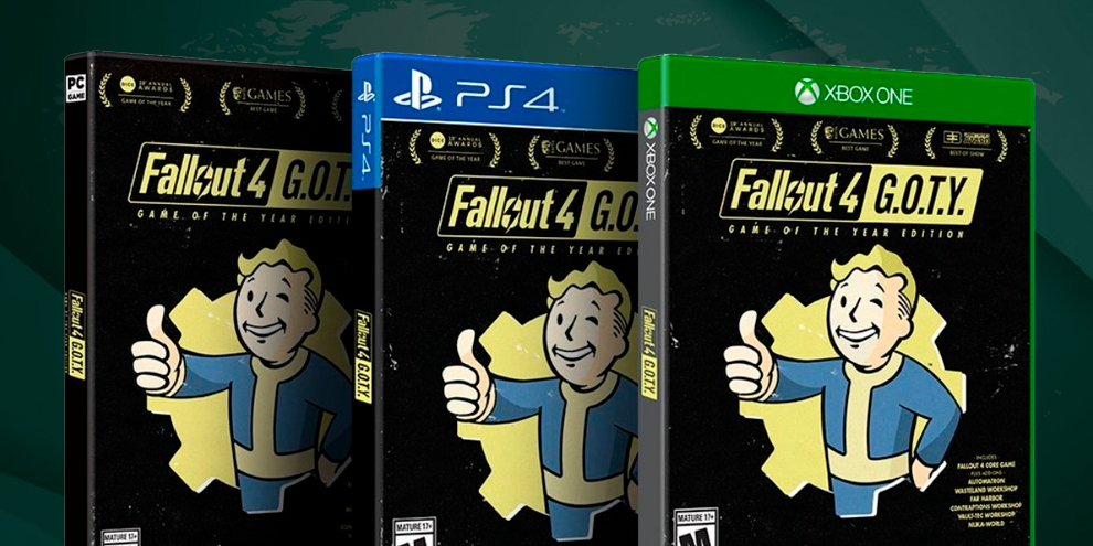 Fallout 4 ganha edição Game of the Year com DLCs inclusos e mais; confira