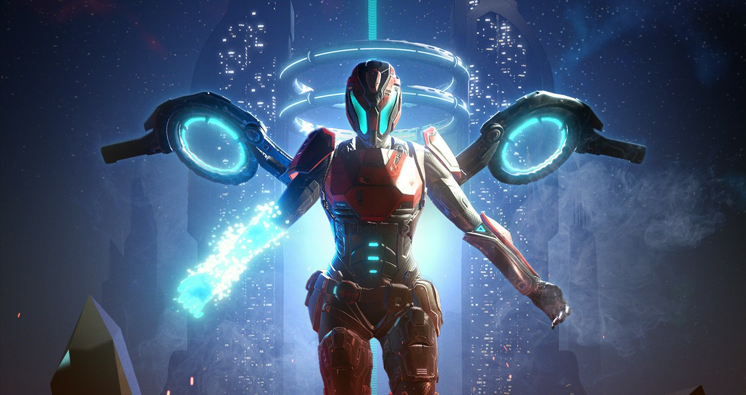 Matterfall é pura explosão de partículas na tela com uma dose de desafio