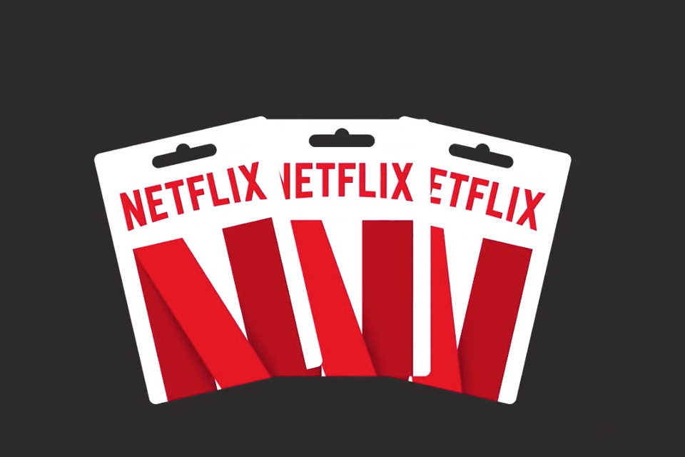 Como usar um cartão-presente da Netflix para inserir 