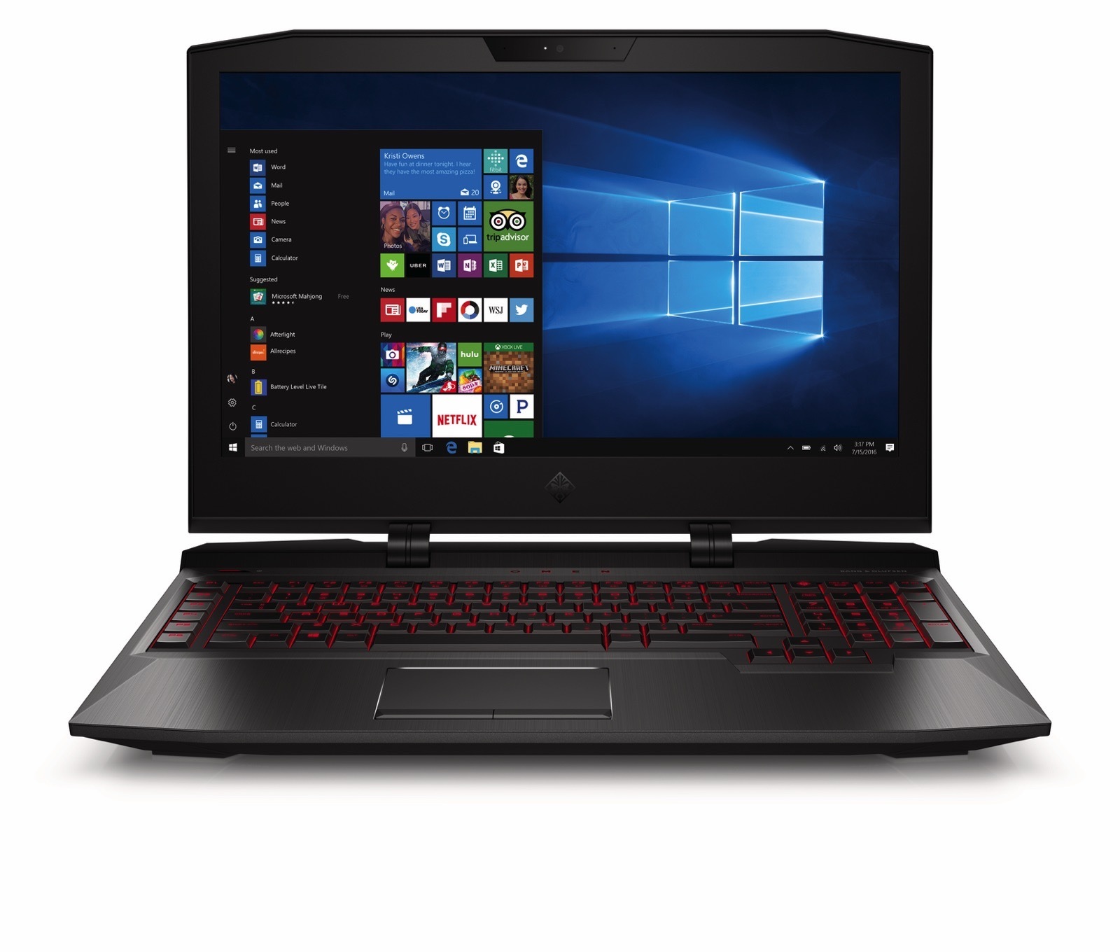 HP apresenta o poderoso notebook gamer Omen X 22101409461036