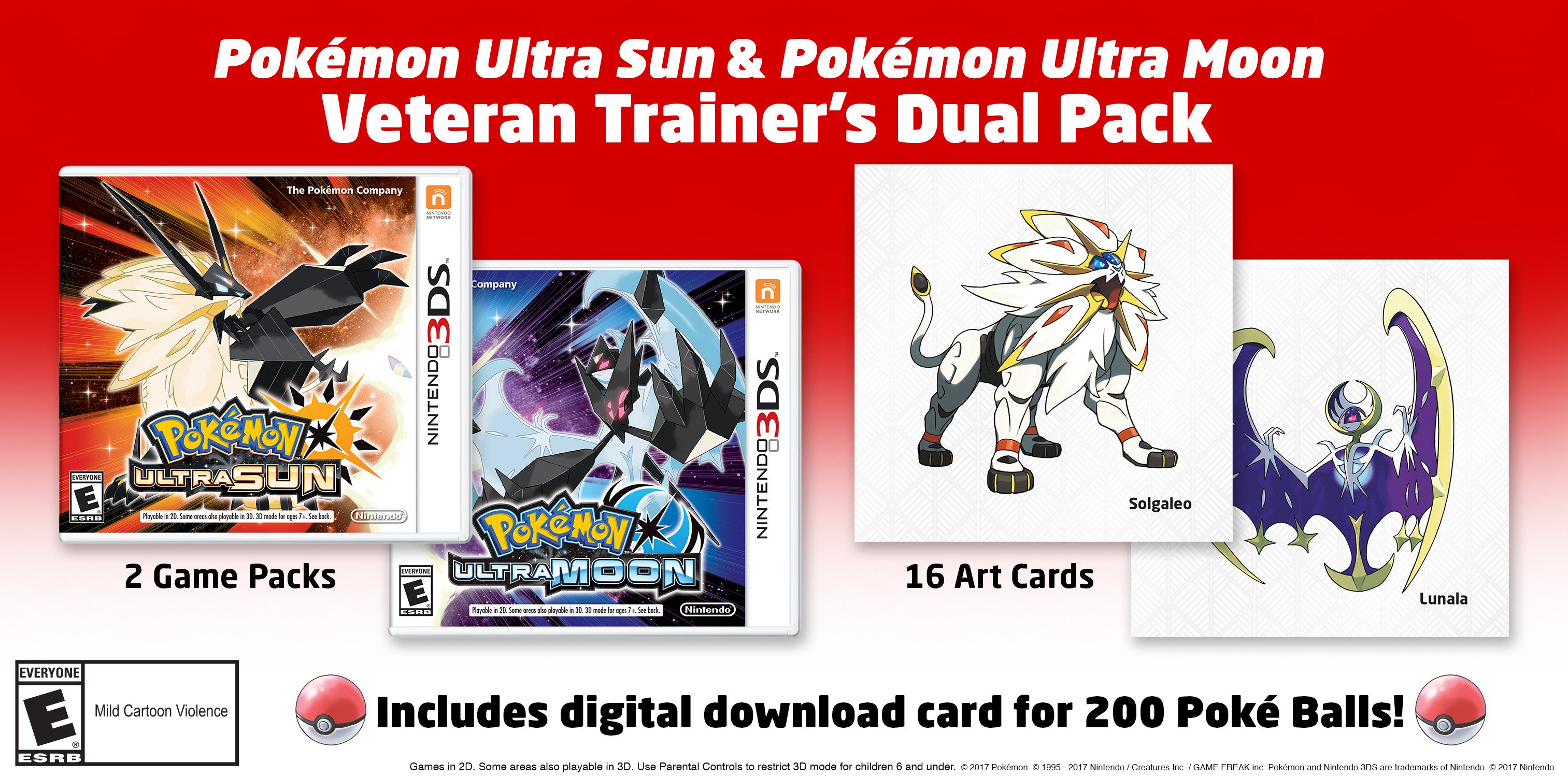 Nintendo anuncia pacote especial com Pokémon Ultra Sun e Ultra Moon 29163624714104