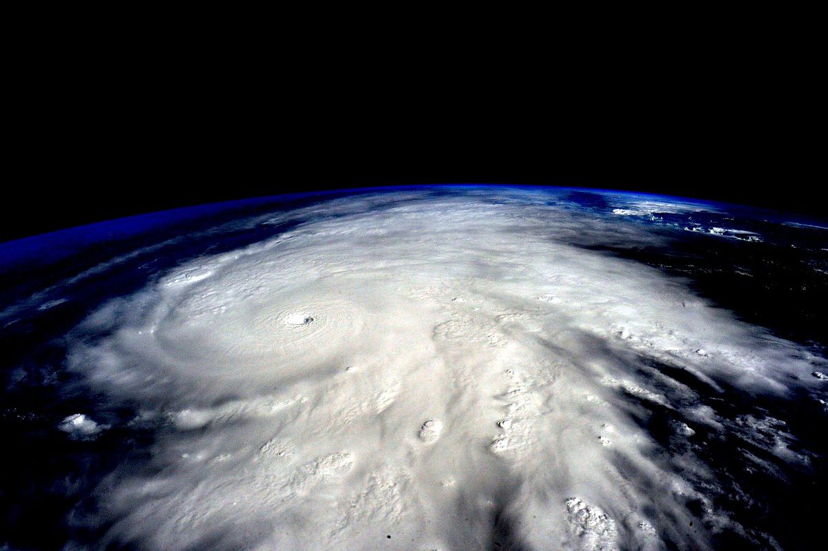 Furacão Patricia, de 2015 (Crédito: Wikimedia Commons/NASA/Scott Kelly)