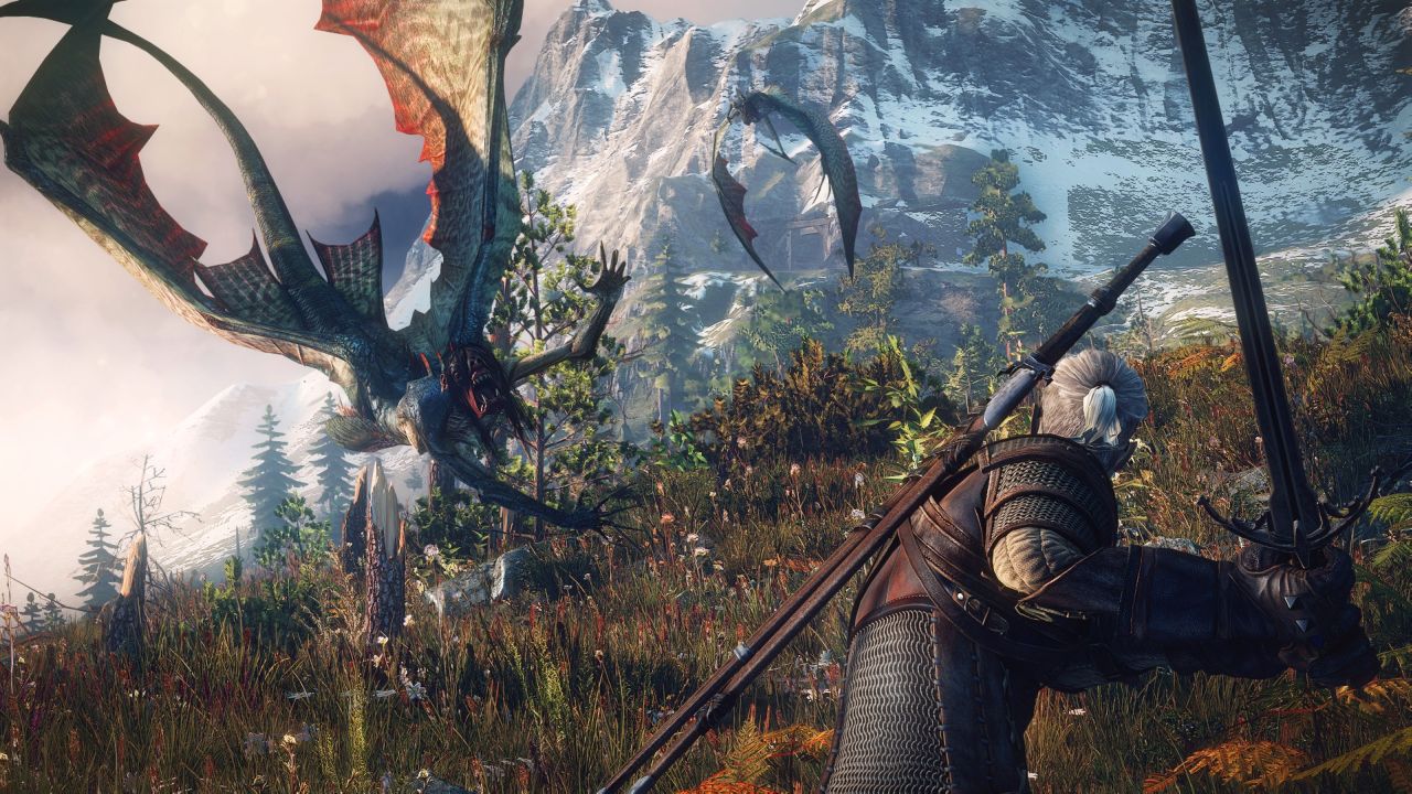 Patch 4K de Witcher 3 para o Xbox One X e o PS4 Pro chega em breve Uma-pintura-de-um-homem-08103102206006