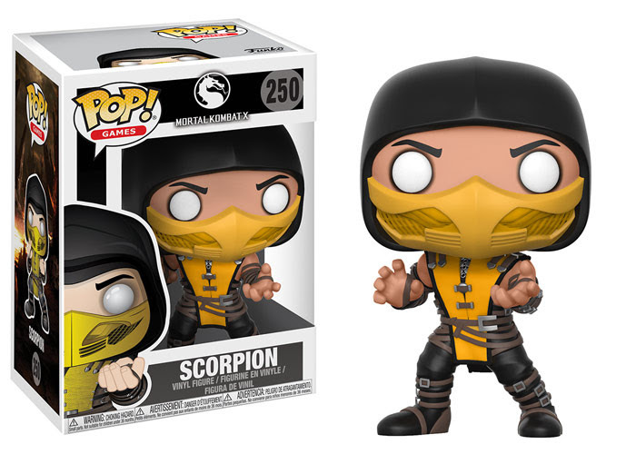 Funko Pop terá linha de bonecos de Mortal Kombat com 9 personagens
