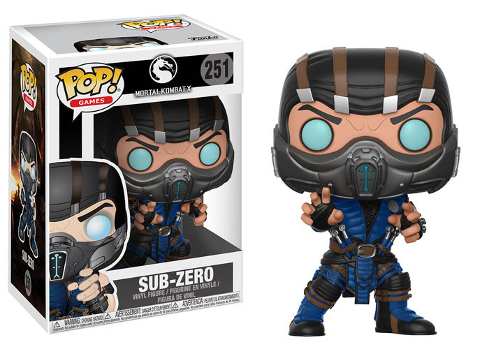 Funko Pop terá linha de bonecos de Mortal Kombat com 9 personagens