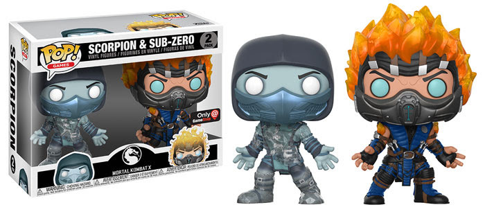 Funko Pop terá linha de bonecos de Mortal Kombat com 9 personagens