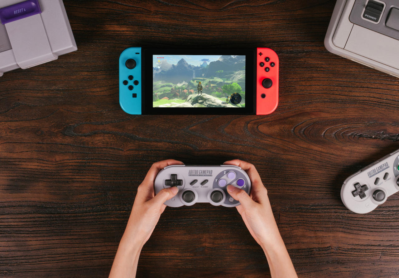 Veja o controle de SNES com analógicos que chegará ao Switch, PC e Android
