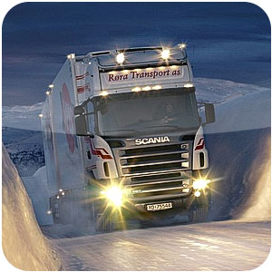 Logo Truck Theme Ícone Logo Truck Theme Ícone