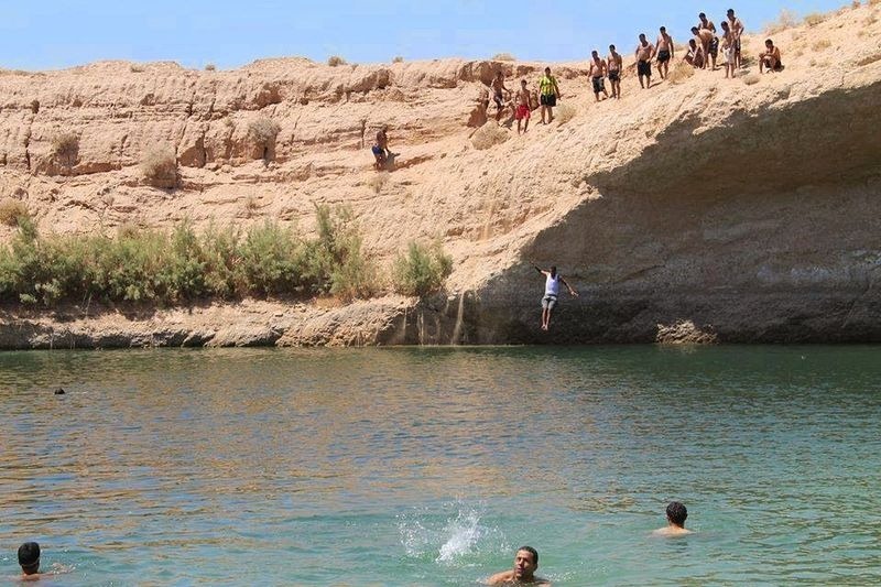 Lago surgiu em uma região extremamente árida