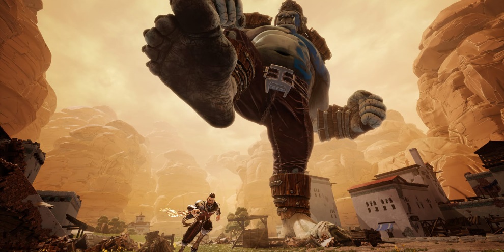 Extinction revela gameplay com ogros gigantescos e muito sangue