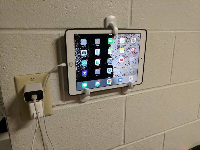 iPad na parede
