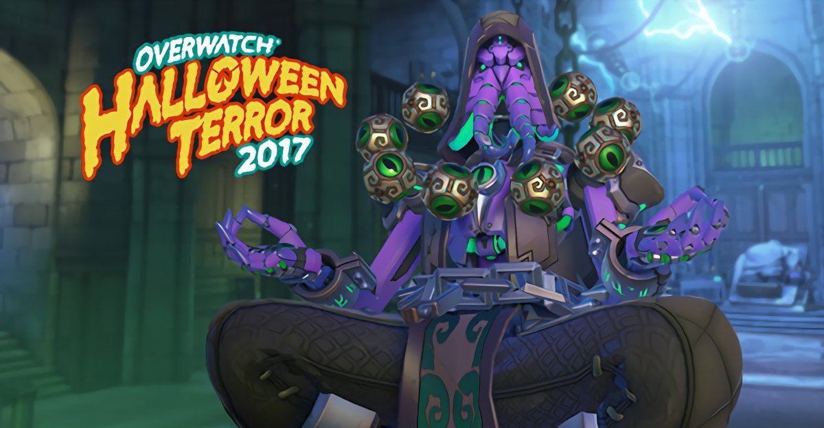 Skins de Halloween de Overwatch vazam e têm Zenyata Cthulhu e Mei Vampira