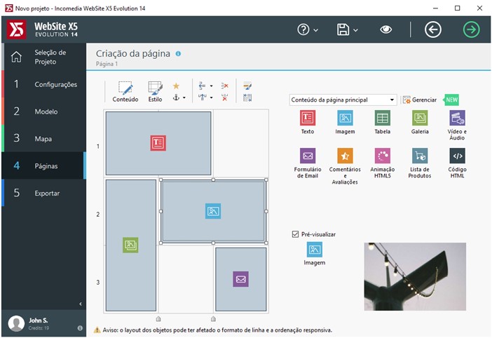 WebSite X5 Evolution - Imagem 3 do software