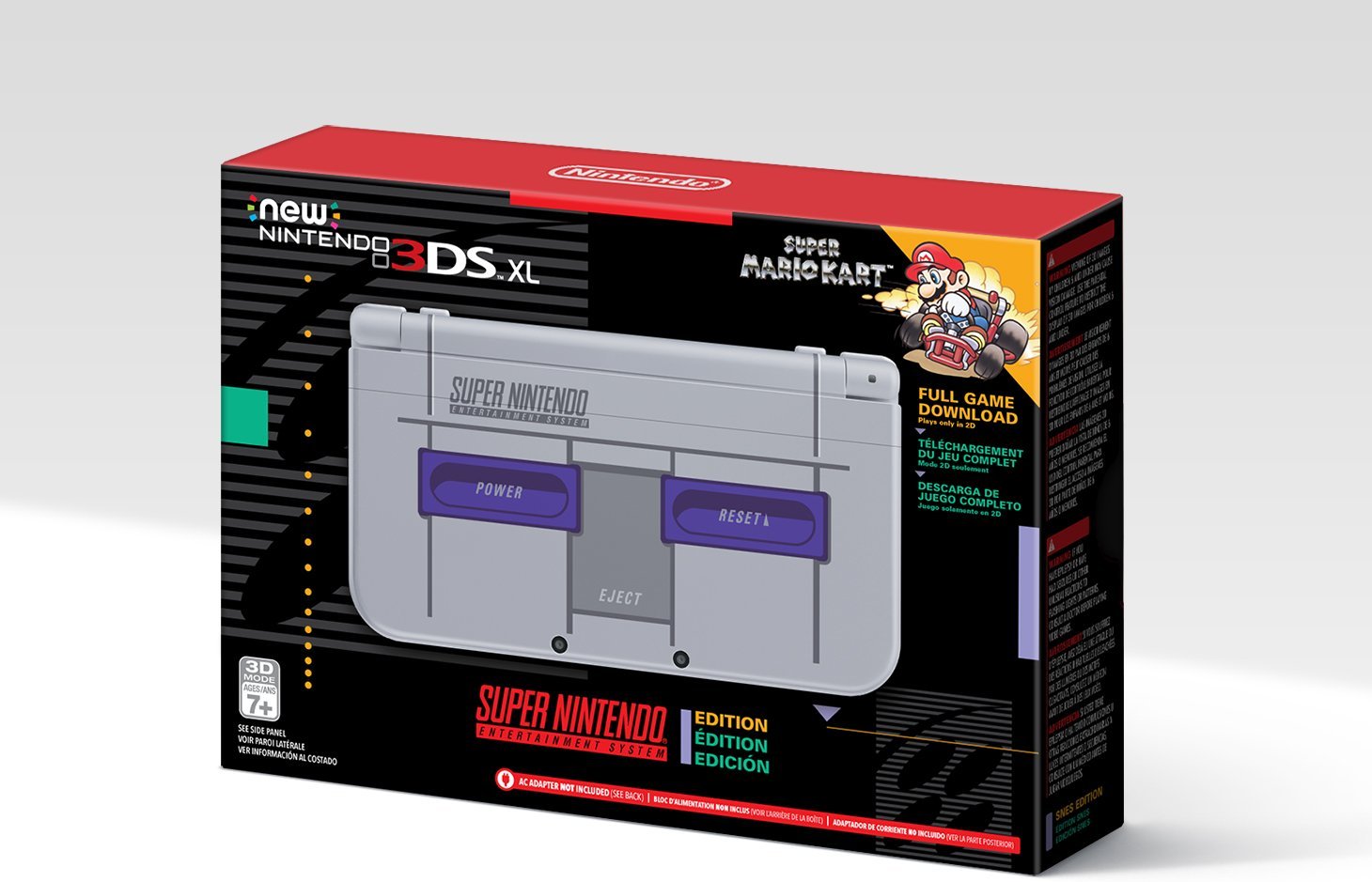 Nintendo trará New Nintendo 3DS XL com tema de Super Nintendo aos EUA