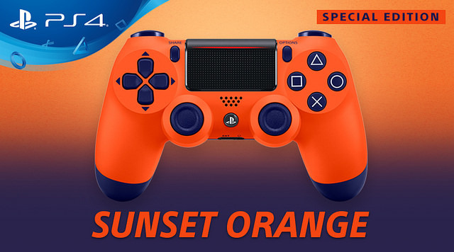 Sunset Orange: conheça a nova versão do DualShock 4