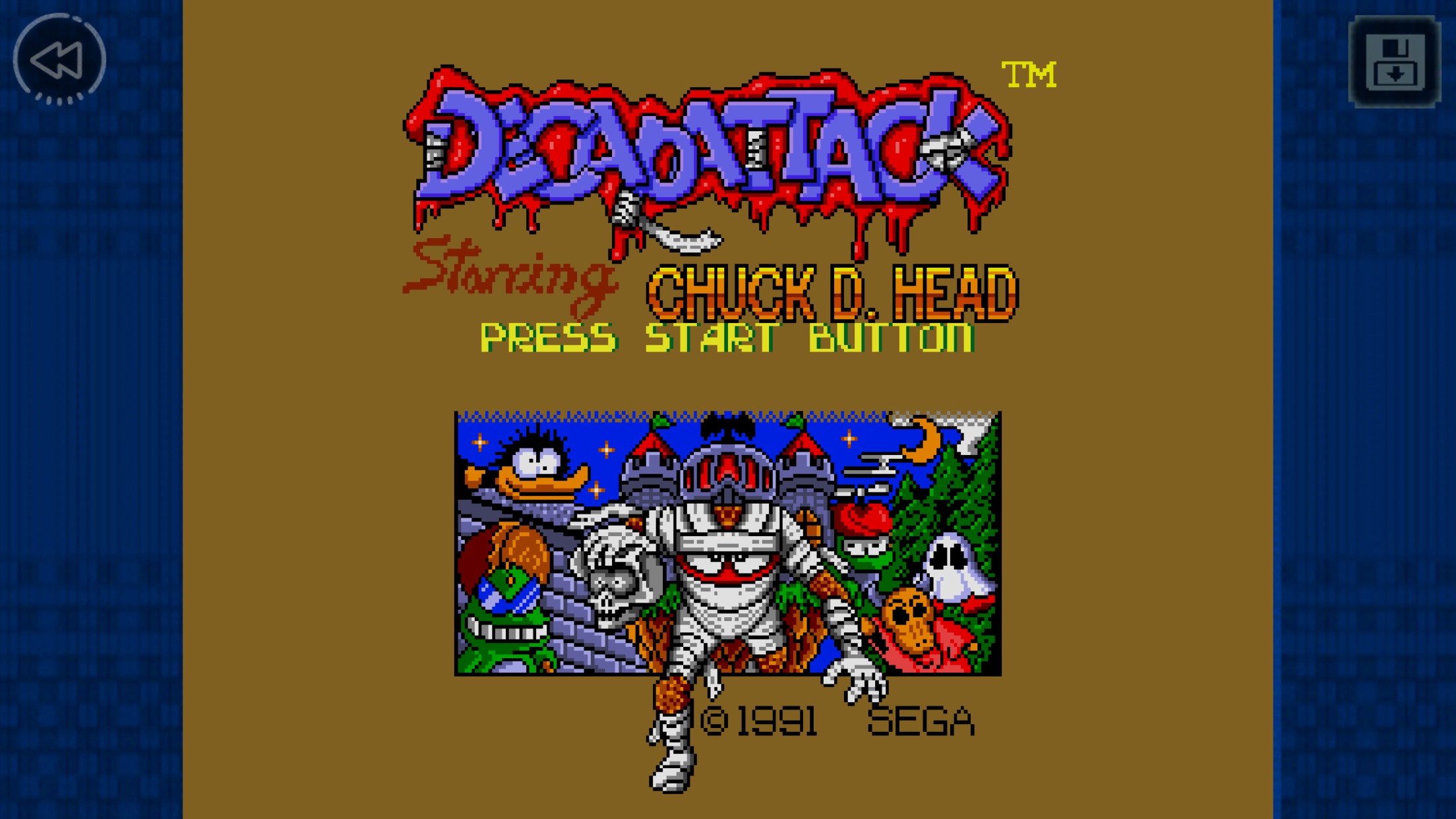 Decap Attack, jogo de Mega Drive, chega ao SEGA Forever para iOS e Android