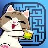 Logo Maze Cat - Rookie Ícone Logo Maze Cat - Rookie Ícone
