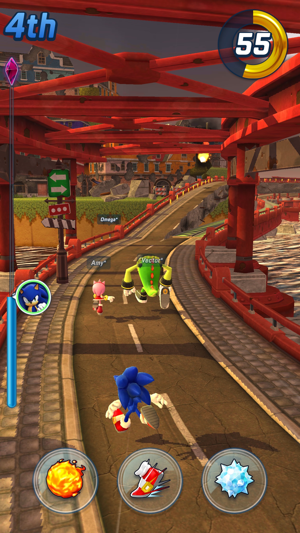 Sonic Forces: Speed Battle chega com velocidade total ao mundo mobile