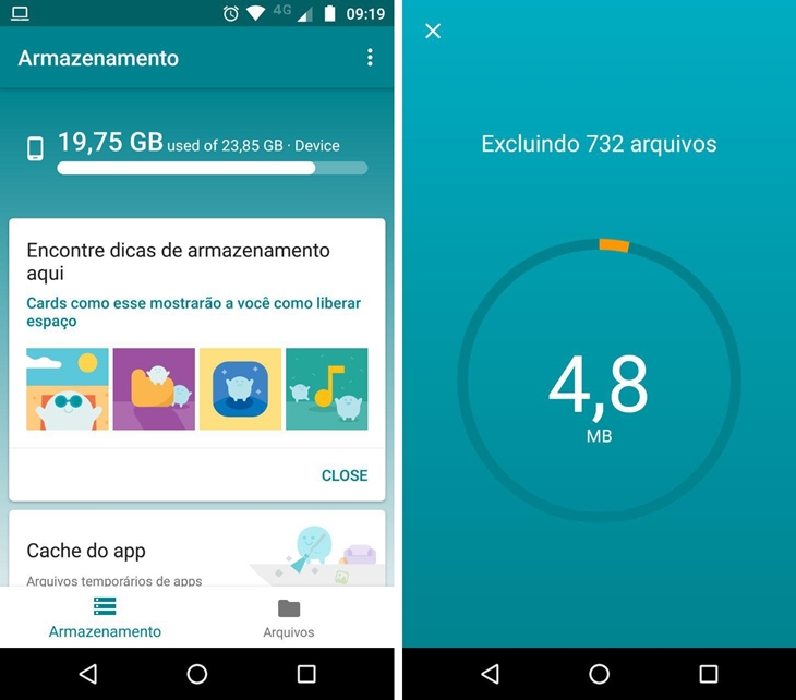 Gerenciador de arquivos google apk