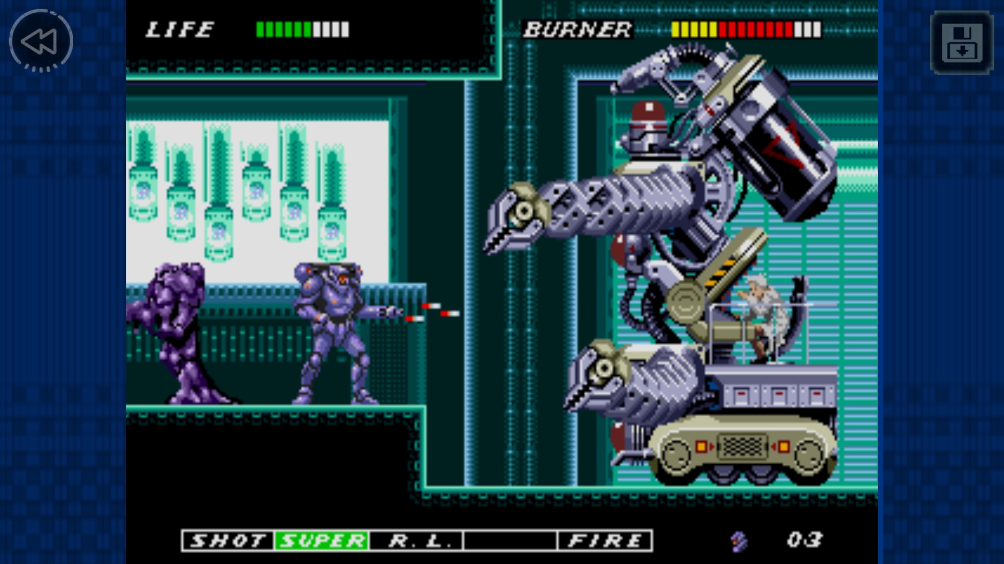 ESWAT: City Under Siege, de Mega Drive, é o novo jogo da SEGA Forever