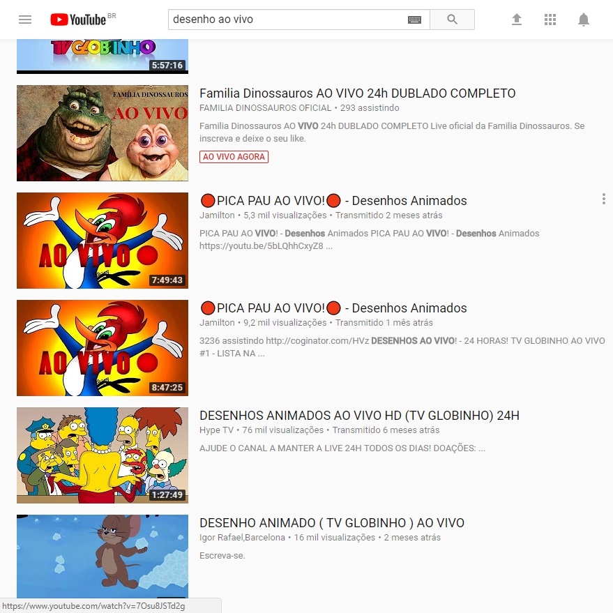 YouTube: como canais transmitem desenhos ao vivo sem levar strike - TecMundo