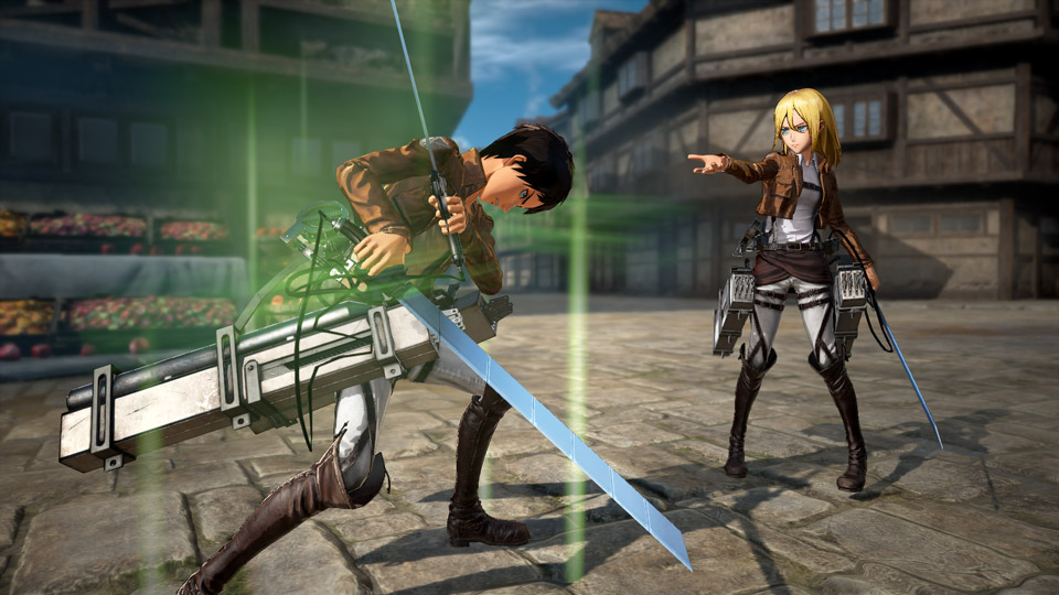 Screenshots de Attack on Titan 2 mostram novos personagens e mecânicas