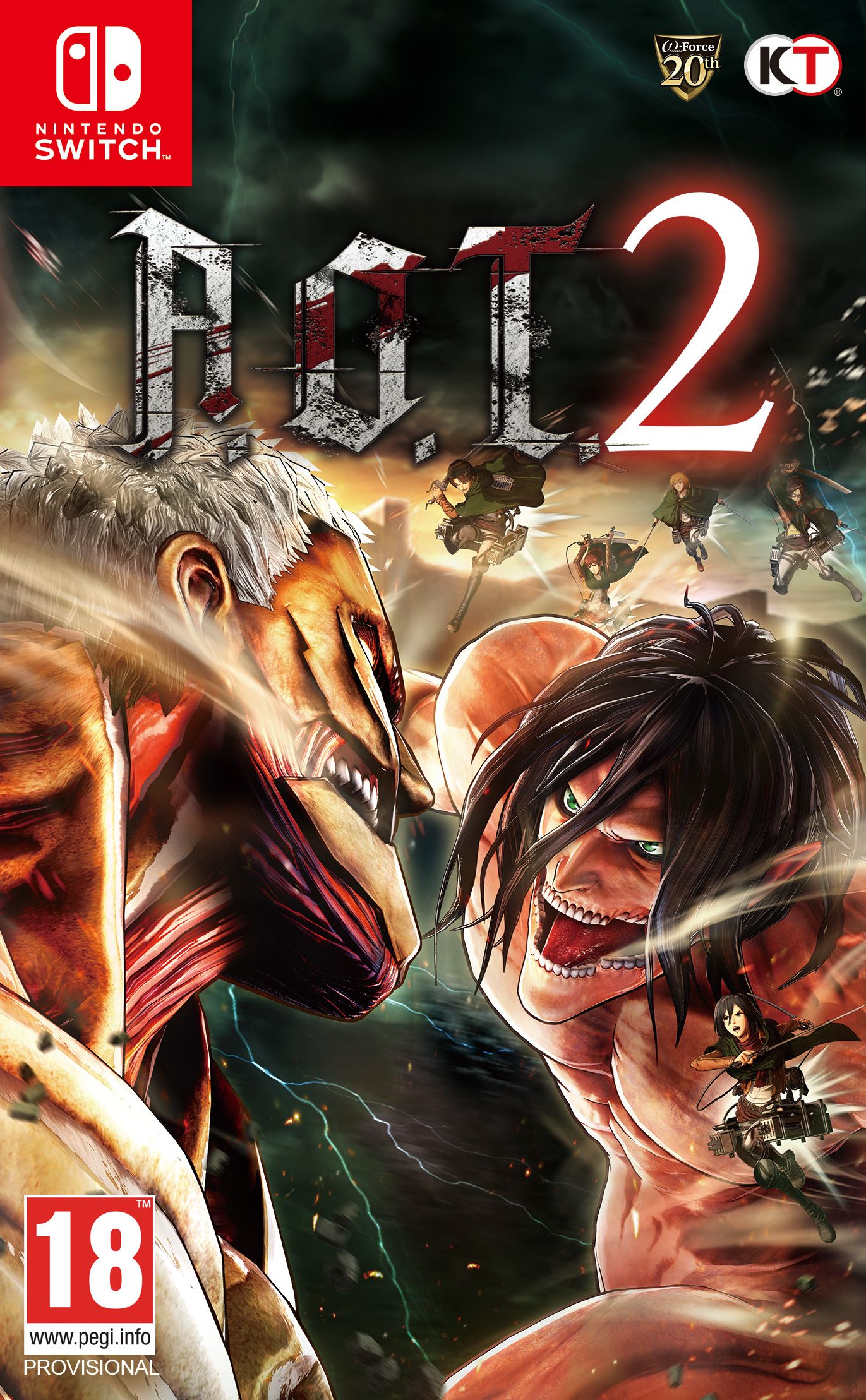 Attack on Titan 2 ganha trailer de história e tem data de estreia revelada