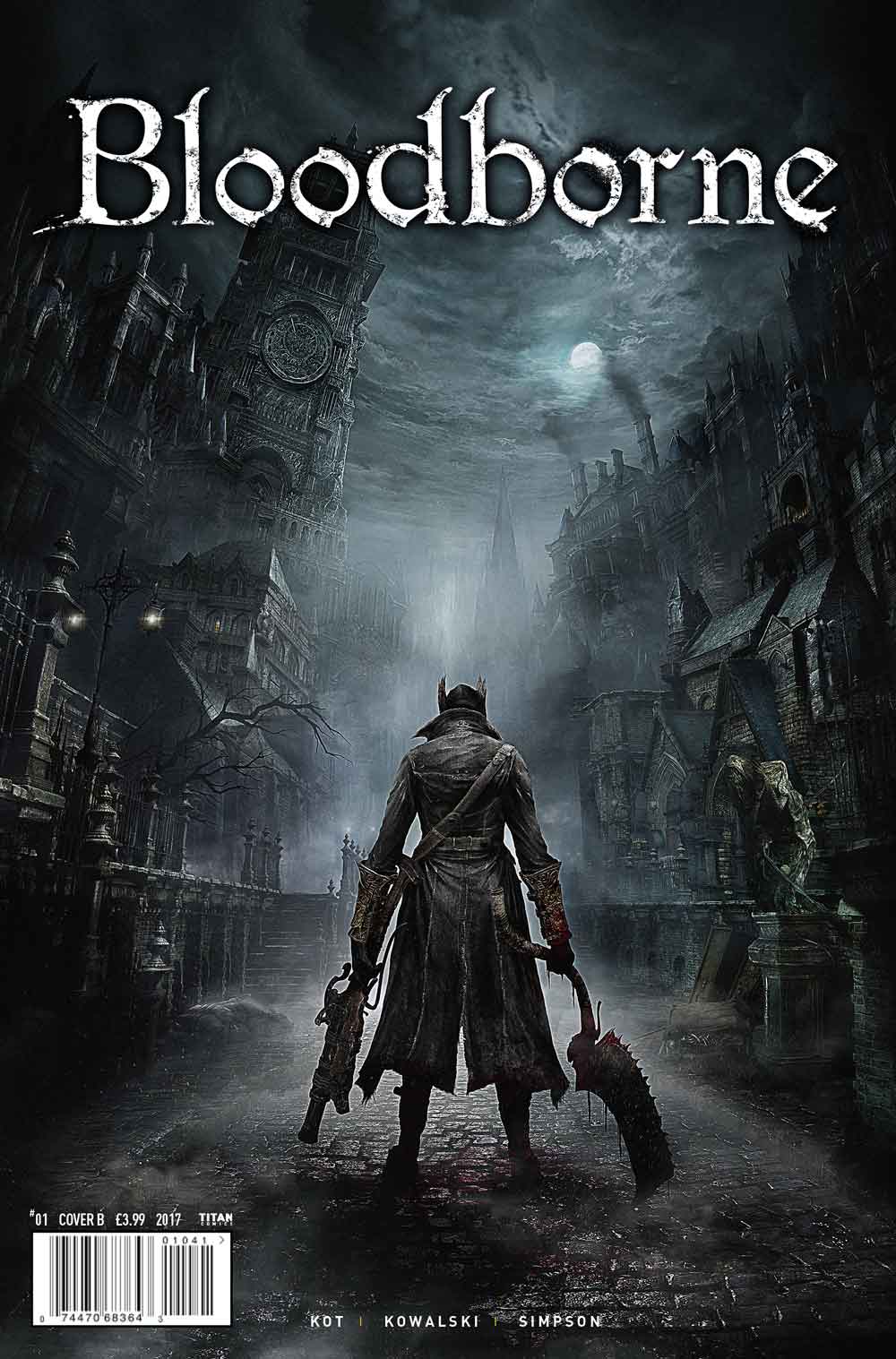 Veja a capa e algumas imagens do novo quadrinho de Bloodborne